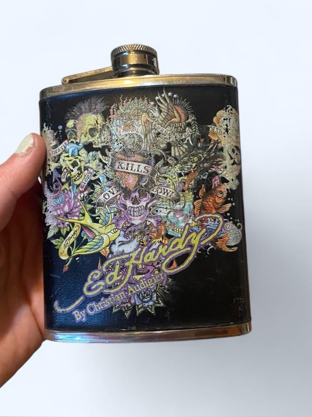Ed Hardy by Christian Audigier flask